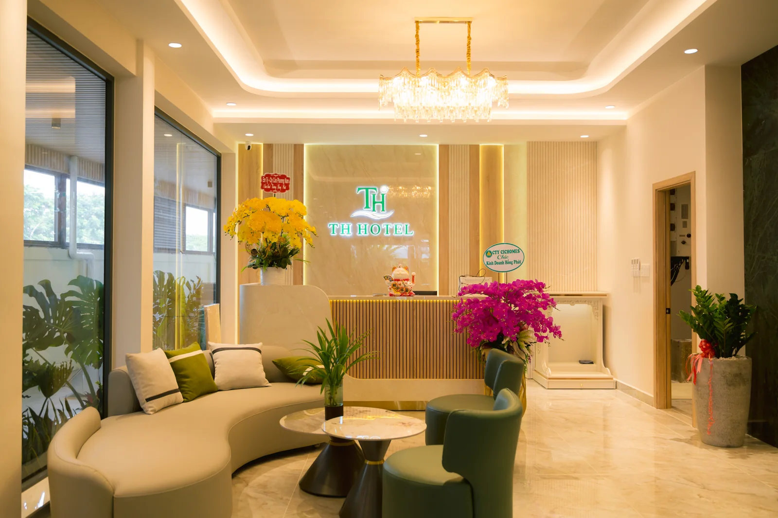 Sảnh đón khách TH Hotel